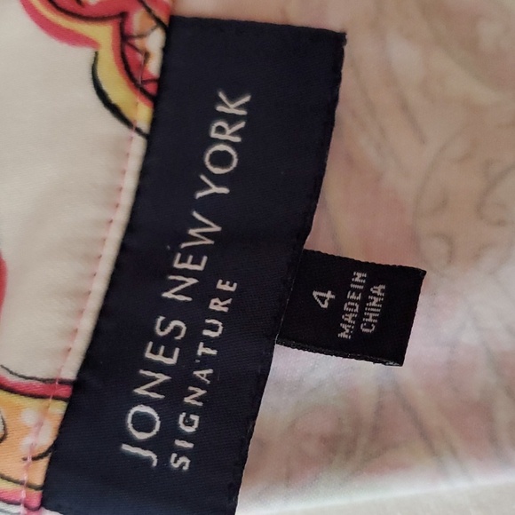 Jones New York Sheath Dress sz 4 - Picture 4 of 9